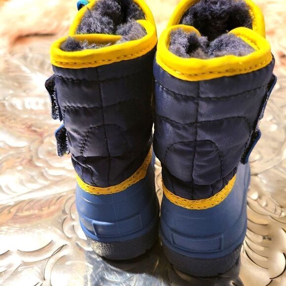 Unisex thermolite warm winter, rain boots, for cold days, children's sz.4 - Picture 3 of 7